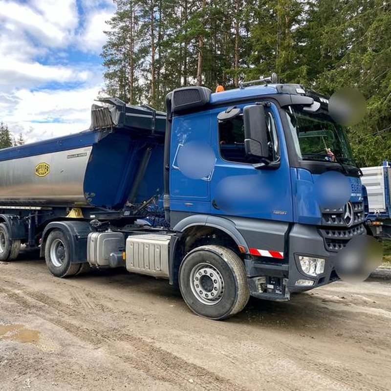 Mercedes-Benz Arocs Kippsattelzug
