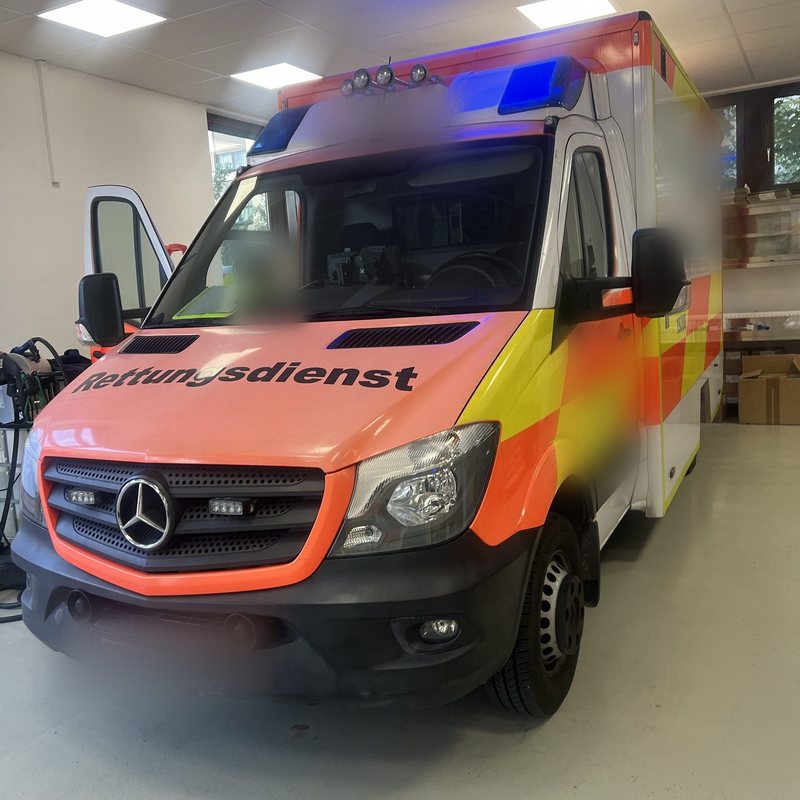Rettungswagen auf Sprinter-Basis